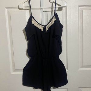 Black Romper, Size M